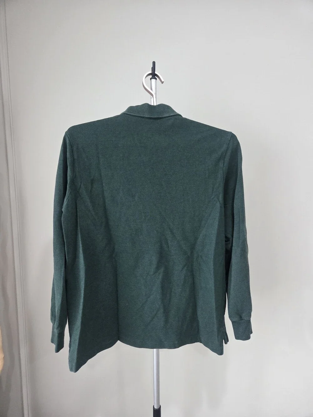 Ralph Lauren Long-Sleeve Polo Shirt - Forest Green Sz.M